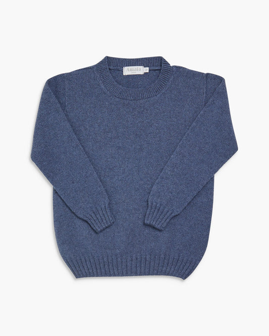 Blue Wool Jumper